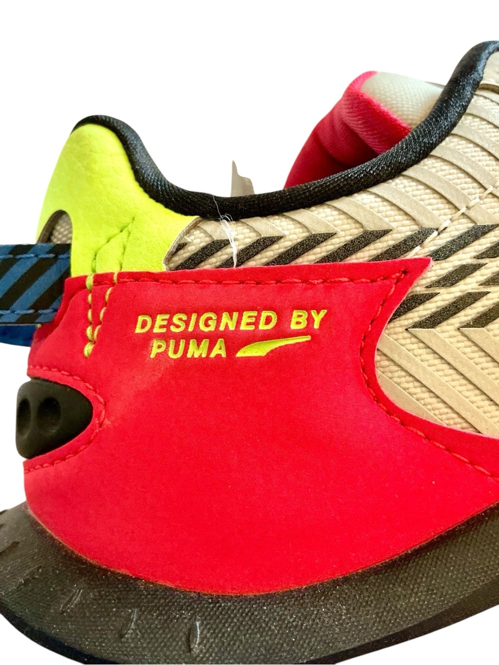 Puma Wild Rider Last Hunter with Neon Pink, Blue & Green Accents Size 7C - Picture 11 of 11